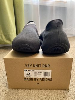 adidas gazelle silver green womens adidas Yeezy Knit RNR 'Fade Onyx' – Reborn main image 1