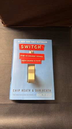Switch by Chip Heath & Dan Heath Hardcover