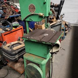 12" Tyler Manufacturing Co. Santa Monica, California Band Saw Vertical Bandsaw