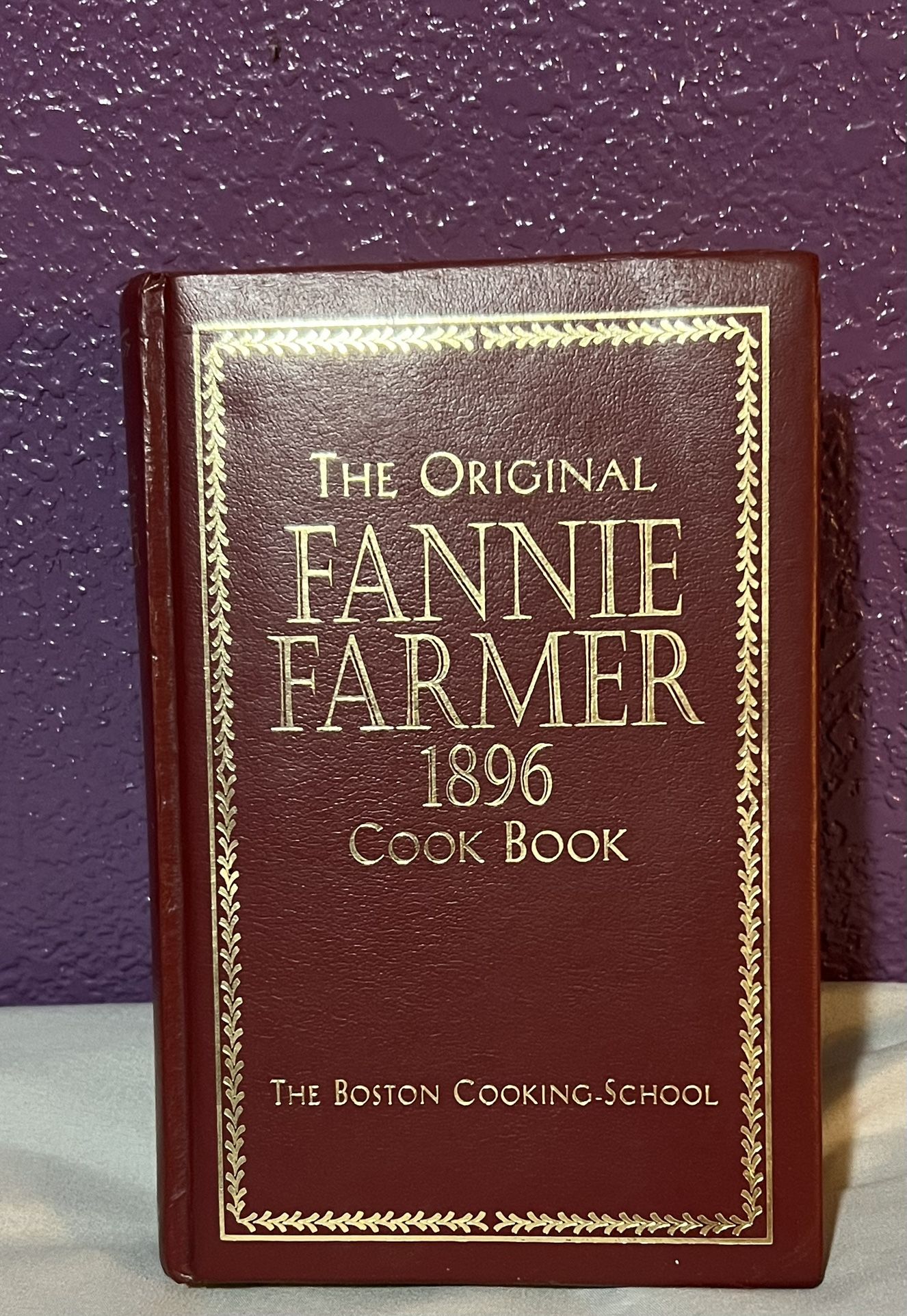 The Original Fannie Farmer 1896 Cook Book (Hardcover)