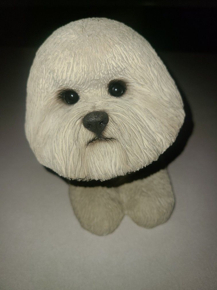 BICHON FRISE STATUE FIGURINE