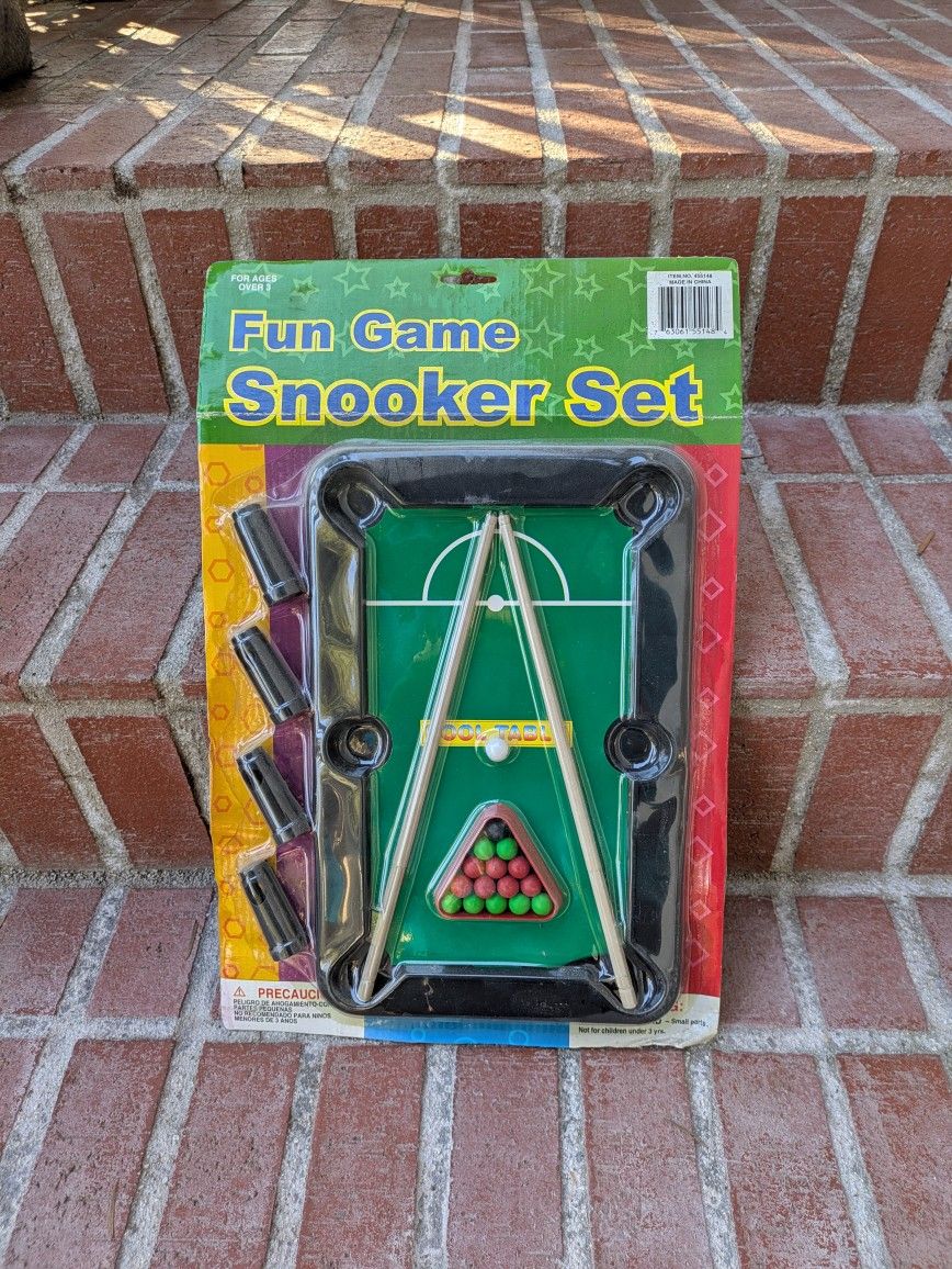 Mini Snooker Game Set