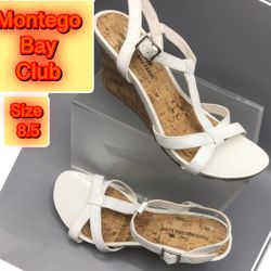 MontegoBayClub Women’s Spring/summer Wedge Sandal 8.5