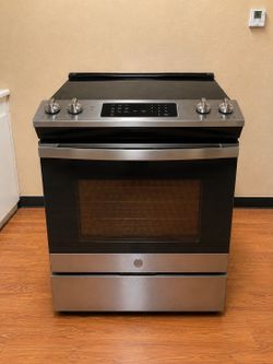 Stainless Steel Smooth Top Electric Range/Oven – Fully Working