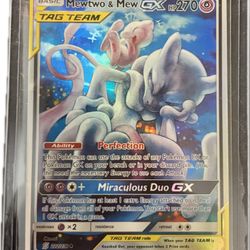 Mewtwo & Mew-GX 