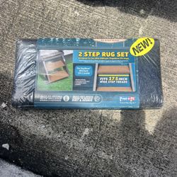 Black Rv Camper Steps Cover Carpet