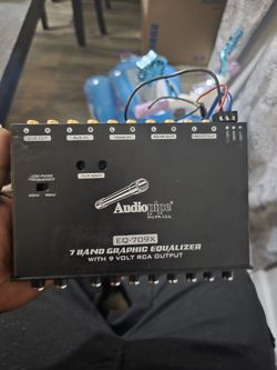 Audiopipe EQ-709X 7-Band Graphic in-Dash Equalizer