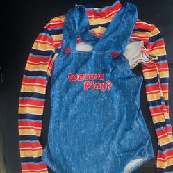 Womens chucky Halloween Costume 