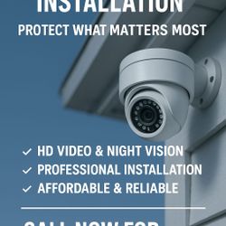 Security Kameras Installation 