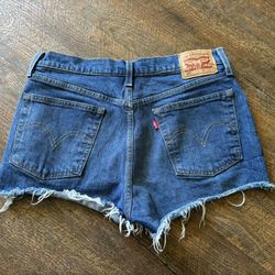 Women’s Levi’s Blue Jeans Shorts