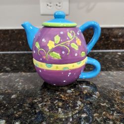 CERAMIC STACKABLE - TEA POT