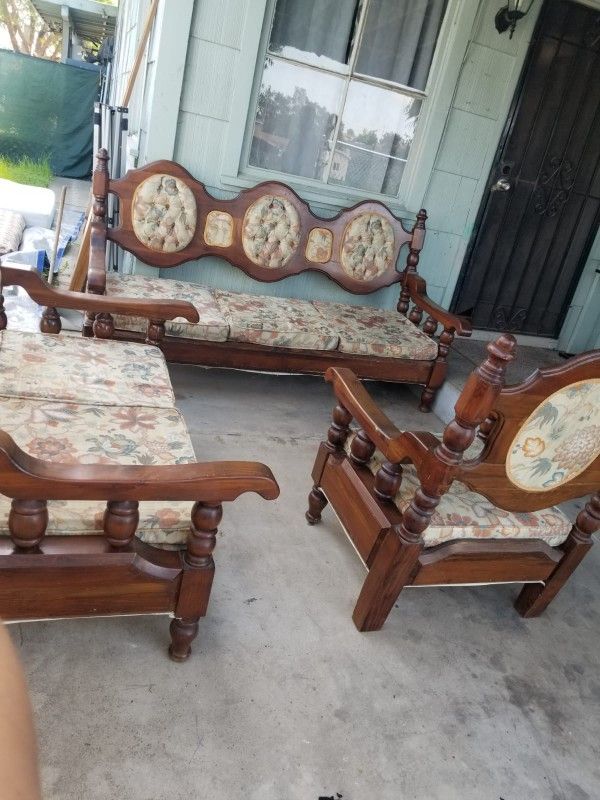 Real Wood Furniture Set!!!!! for Sale in Chula Vista, CA OfferUp