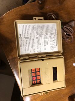 Sprinkler controller