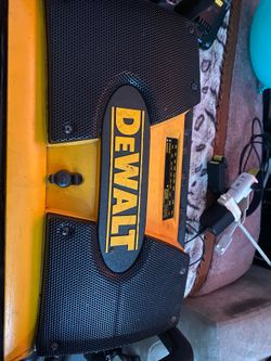 Dewalt speaker