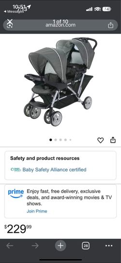 Twins Infant, And Toddler Stroller