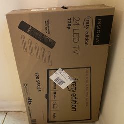 NIB 24” FireTV Edition LED 720p W/Alexa Voice Remote