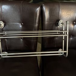 Bathroom Glass Wall Shelf