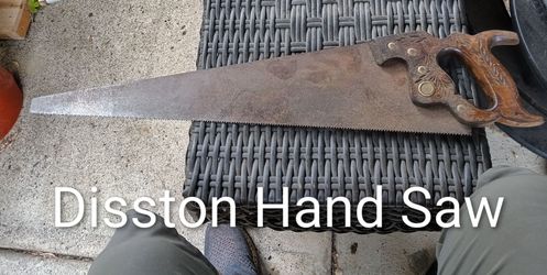 Vintage hand saw