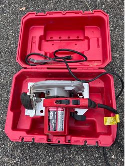 Milwaukee 7-1/4” Tilt-Lok Circular Saw Cat #6390 w/ Case - Made in USA