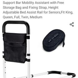 Bed Rails for Elderly Aults - Medical Bed Support Bar Mobility Assistant Fit King, Queen, Full, Twin, Medium