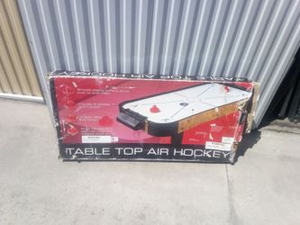 Table top air hockey