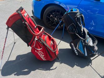GR888 Carry / Stand bags with all the trimmings, lightweight and compartments for all your stuff, $129 each