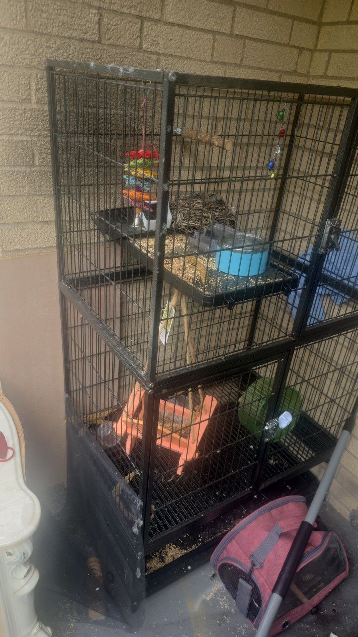 Big Cage For Birds And Pets