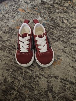 Used Vans 6.5 Toddlers