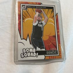 Luka Doncic Bomb Squad Card 