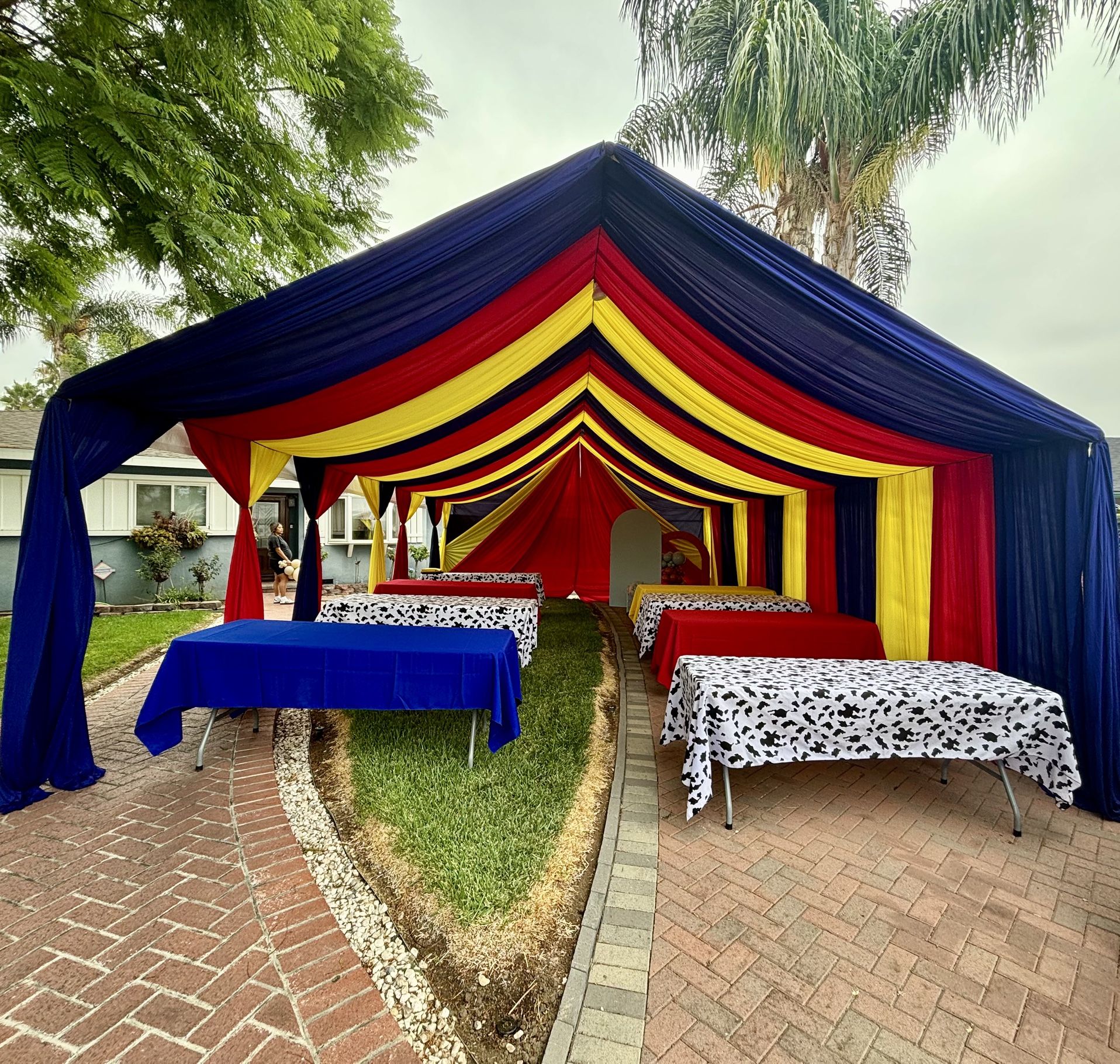 canopy draping tent 