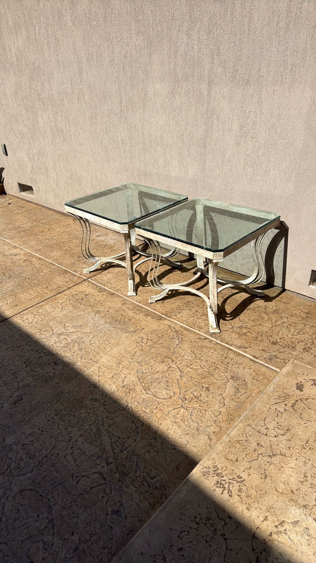 Glass End Tables