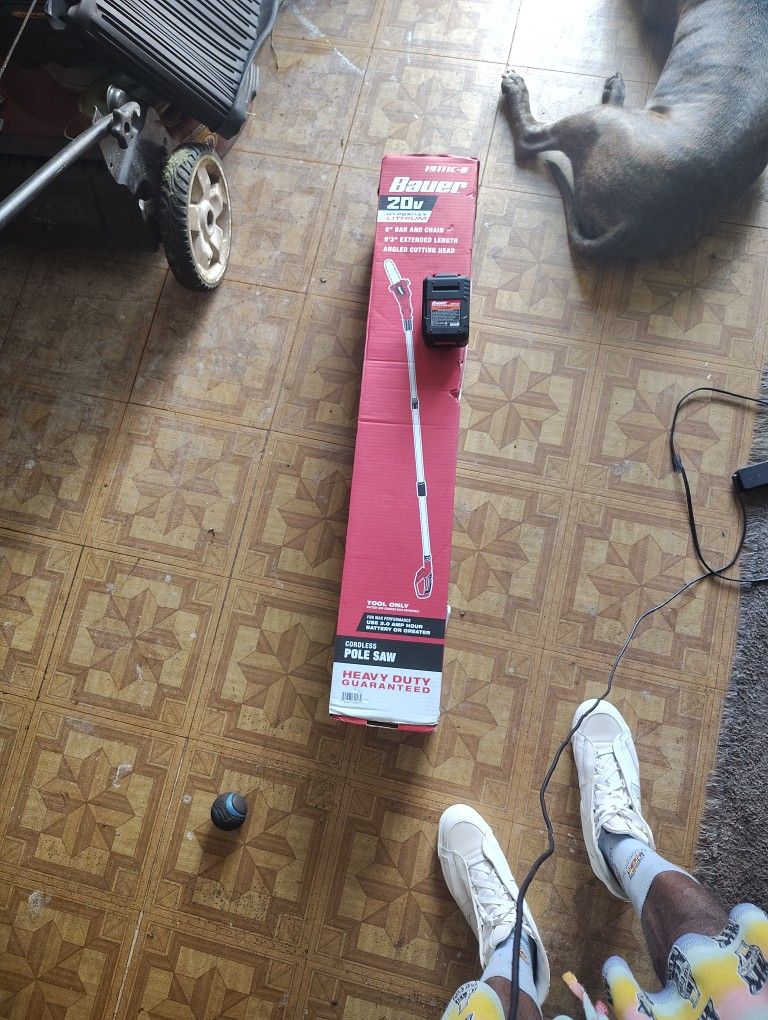 Bauer Pole Saw & Battery