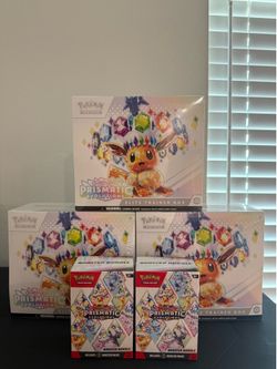 Prismatic Pokemon Sealed Lot