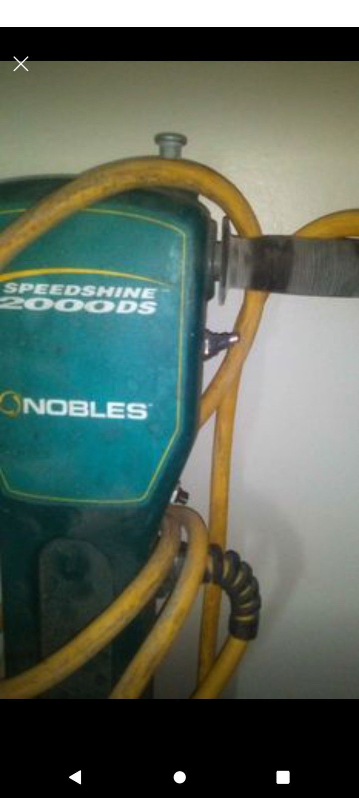 Nobles 2000 DS Speed Shine Floor Polisher/Buffer. Good Condition Will Test Before Sale. Pads Not Included 