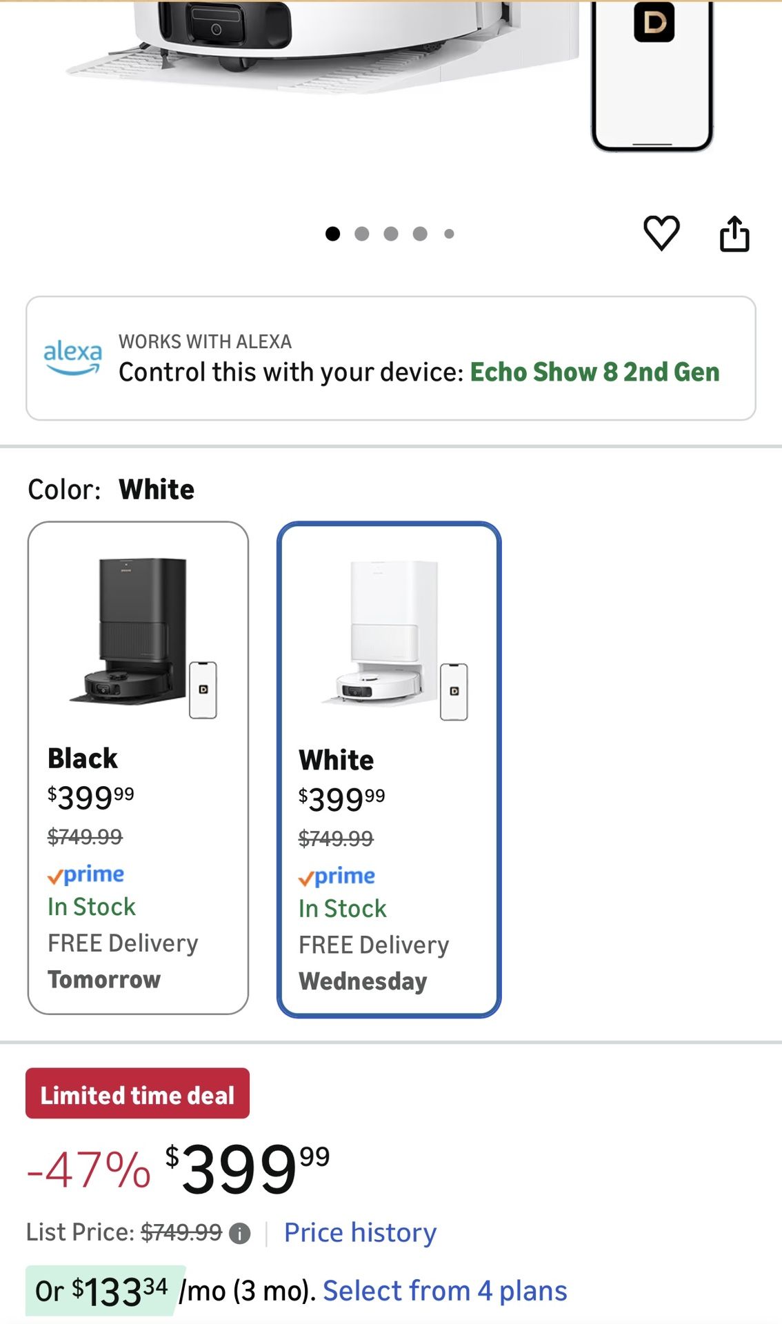 Dreame L10s Ultra Rotbot Vacuum/Mop