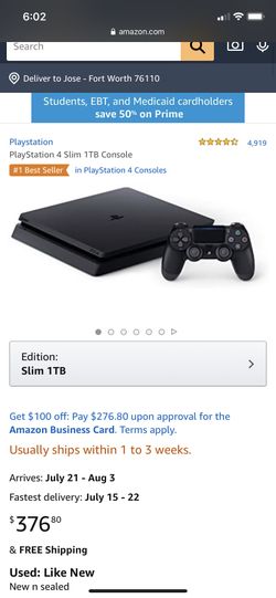 Ps4 1tb with over 10games!