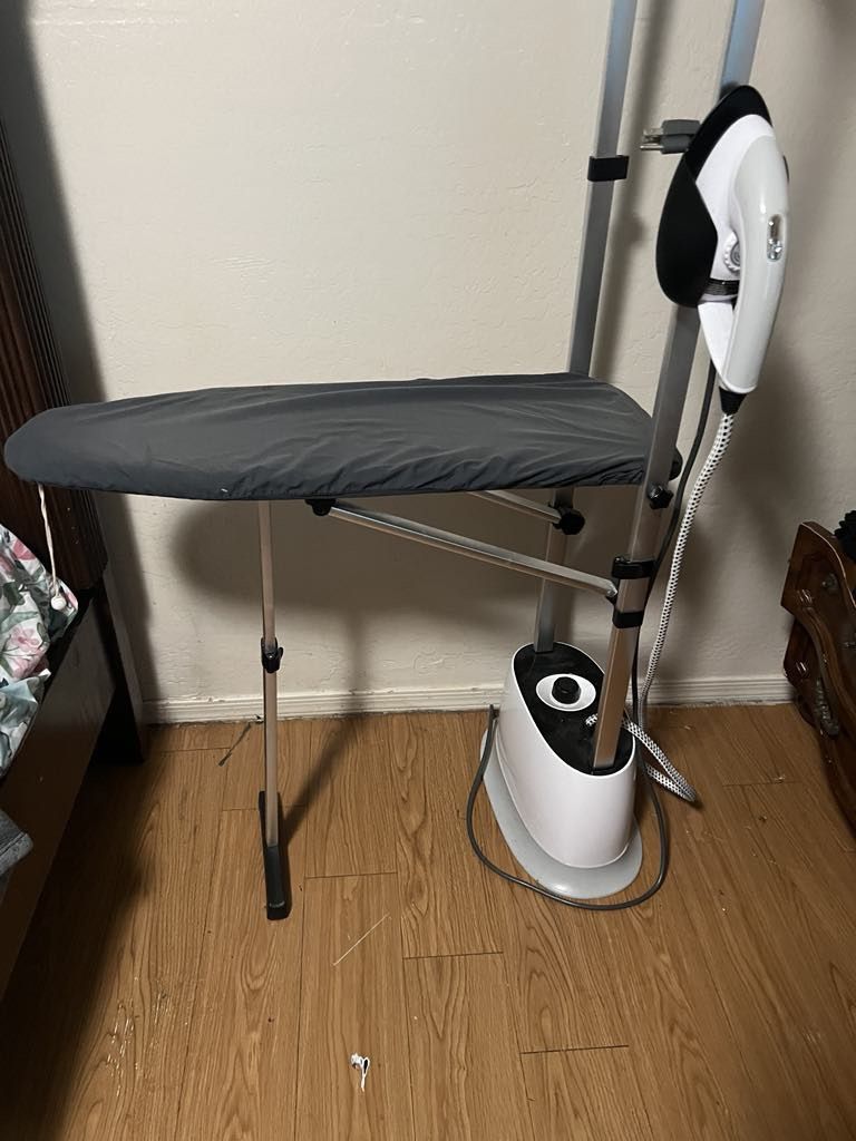 Steam Ironing And Board For Clothing (plancha Para Ropa)