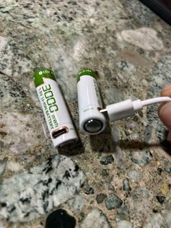 1.5V AA USB Rechargeable Batteries
