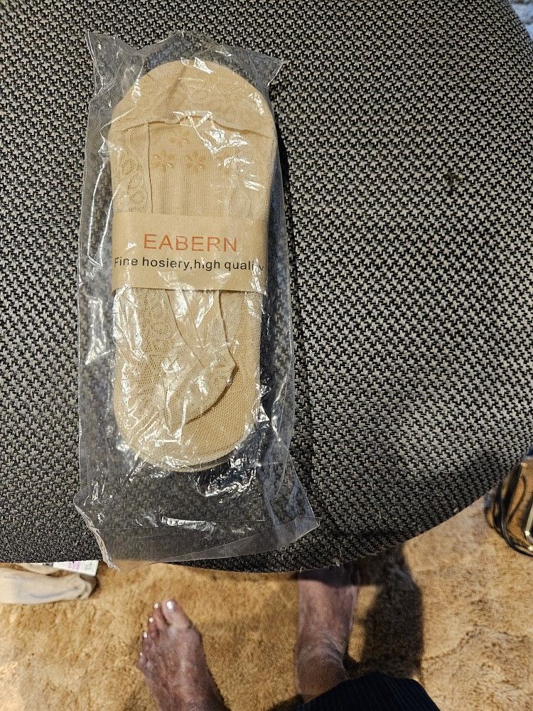 Microfiber Lace Socks. Pick Up Only