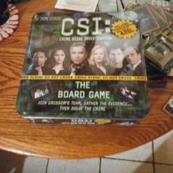 CSI/ The Board Game 