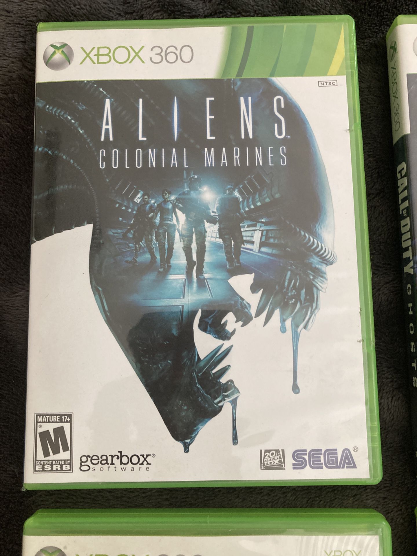 XBox 360 game - aliens colonial marines