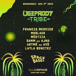 Club space 3 December / Francis Mercier Tickets / Deeproot Tribe 