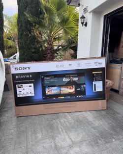 MV 77” Sony bravía 8 4k oled hdr tv