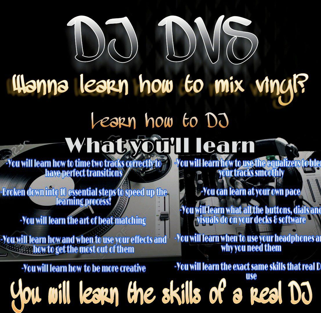 Vinyl DJ lessons