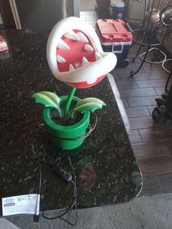 Super mario pirañha plant led