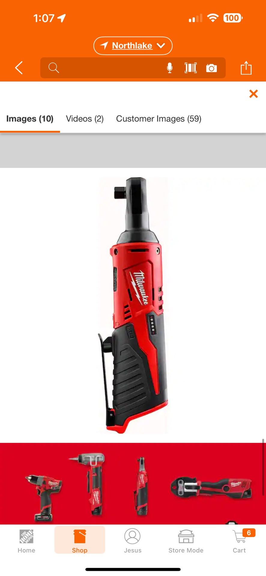 M12 Cordless 3/8 Ratchet New! 