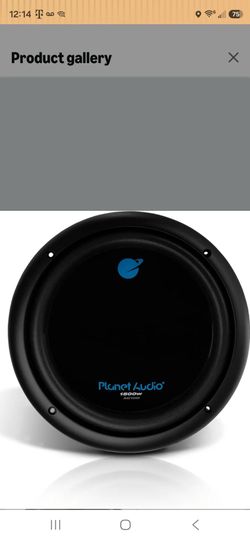 10 inch Planet Audio subs