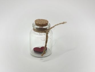 Mini bottle with heart – Perfect gift for your special someone