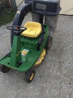 John deere sx75 bagger new arrivals