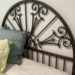 Brass Finished  Full/double Sized Headboard 
